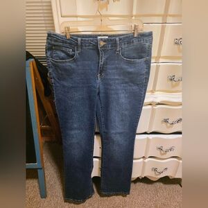 SO Women's Dark Blue Straight Leg Jeans